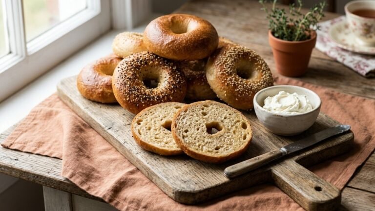 Sourdough Bagels