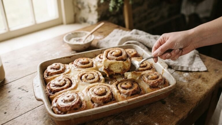 Sourdough Cinnamon Rolls