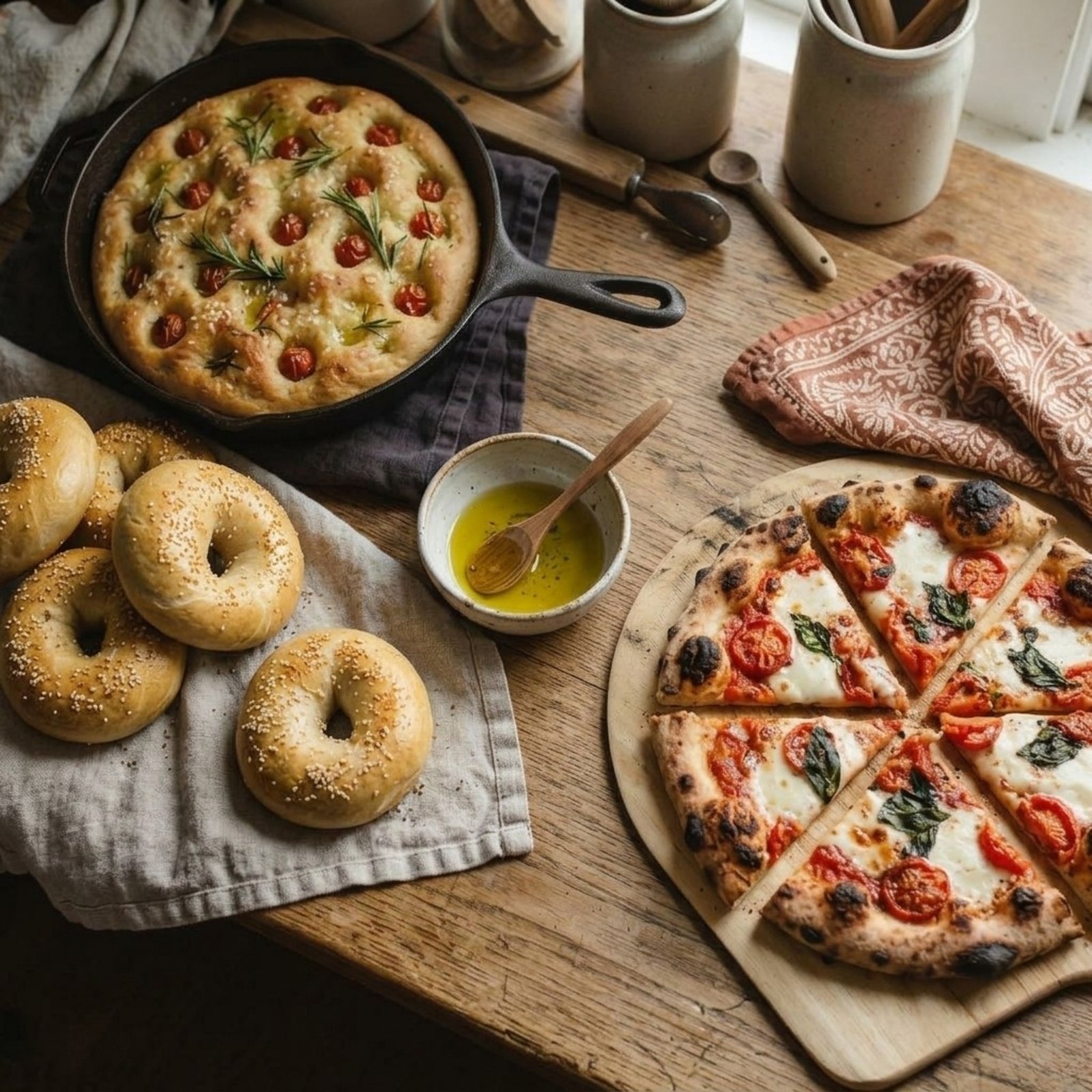 Savory Sourdough Bakes